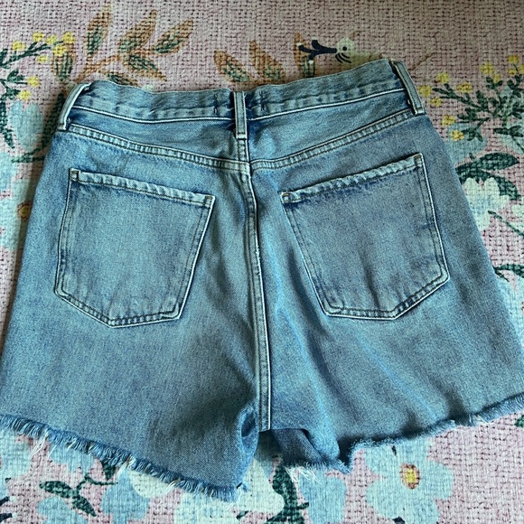 Agolde Dee Denim Shorts - Picture 2 of 7